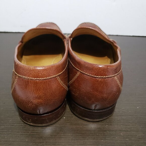 Martin Dingman Countrywear Brown Leather Penny Loafers Boots 10M main image 10